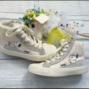 Zara Girl High Top Sneakers
